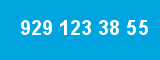 929 123 38 55 929 123 38 55